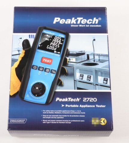 P 2720 PAT-TESTER 2720 VDE-MESSGERÄT FÜR PRÜFUNGEN GEMÄSS DIN EN 50678/50699 (VDE 0701/0702) FÜR ORTSVERÄNDERLICHE GERÄTE