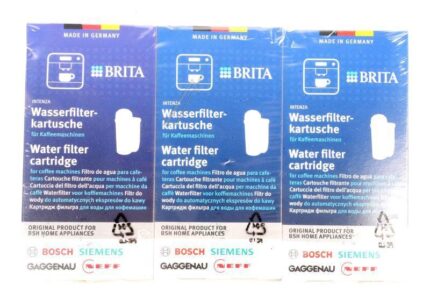 17008836 WASSERFILTER WASSERFILTER BRITA INTENZA FÜR KAFFEEVOLLAUTOMATEN INHALT: 3X WASSERFILTER
