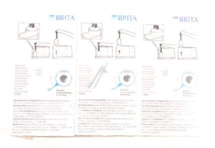 17008836 WASSERFILTER WASSERFILTER BRITA INTENZA FÜR KAFFEEVOLLAUTOMATEN INHALT: 3X WASSERFILTER