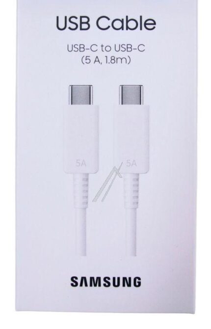 EP-DX510JWEGEU SAMSUNG USB-C ZU USB-C KABEL EP-DX510 (5A) 1,8M, WEISS