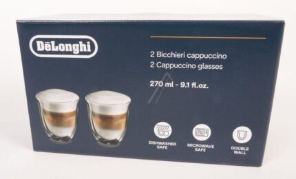 DLSC311 AS00009915 DOPPELWANDIGE CAPPUCCINOGLÄSER 270ML 2ER-SET