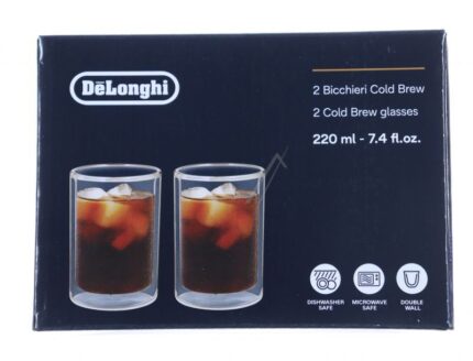 DLSC324 AS00004171 DOPPELWANDIGE COLD BREW GLÄSER, 220ML, 2ER-SET